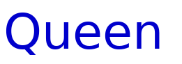 Queen & Country Expanded Italic fonte