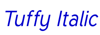 Tuffy Italic fonte